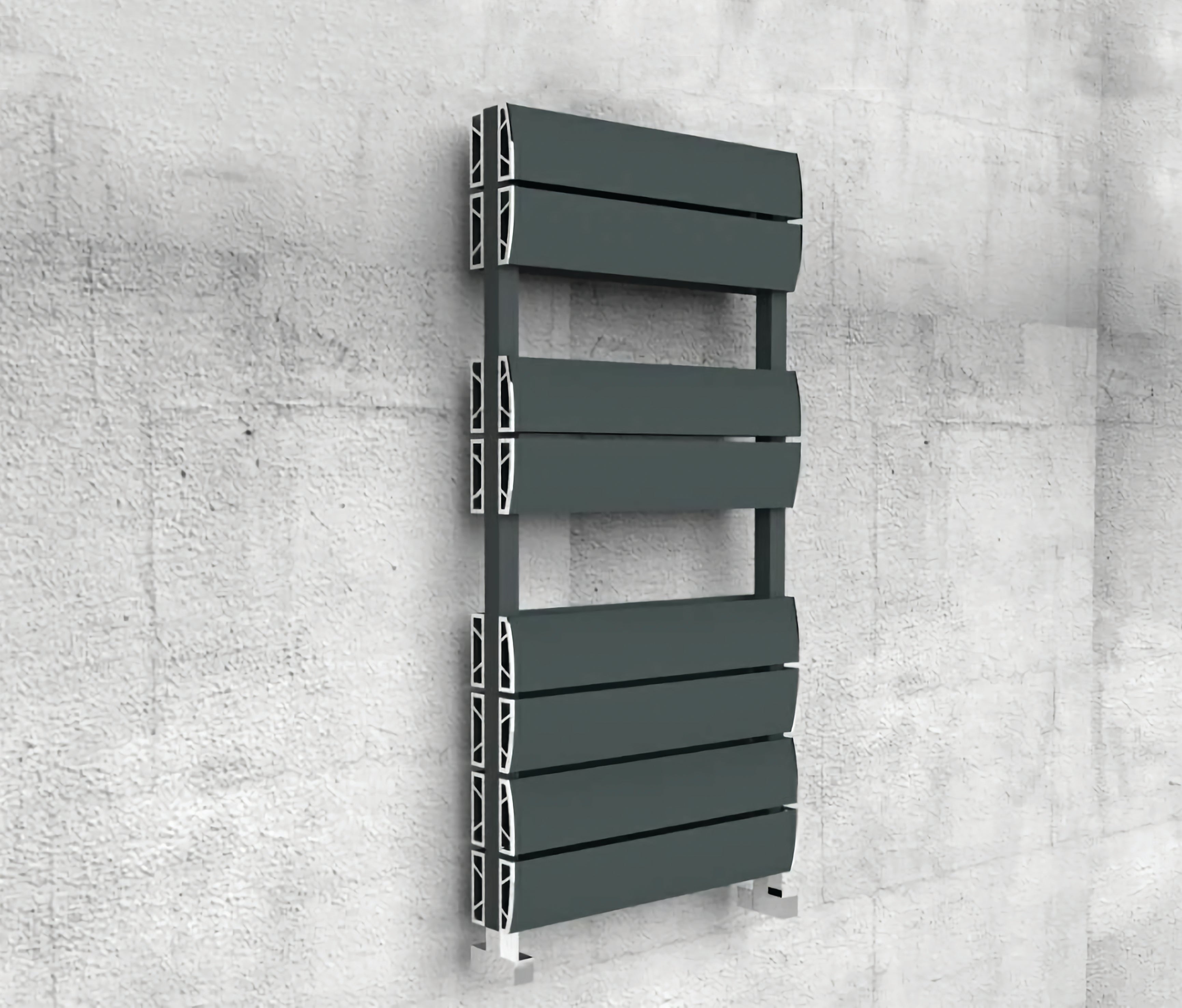 Flat Tube Designer Towel Rails