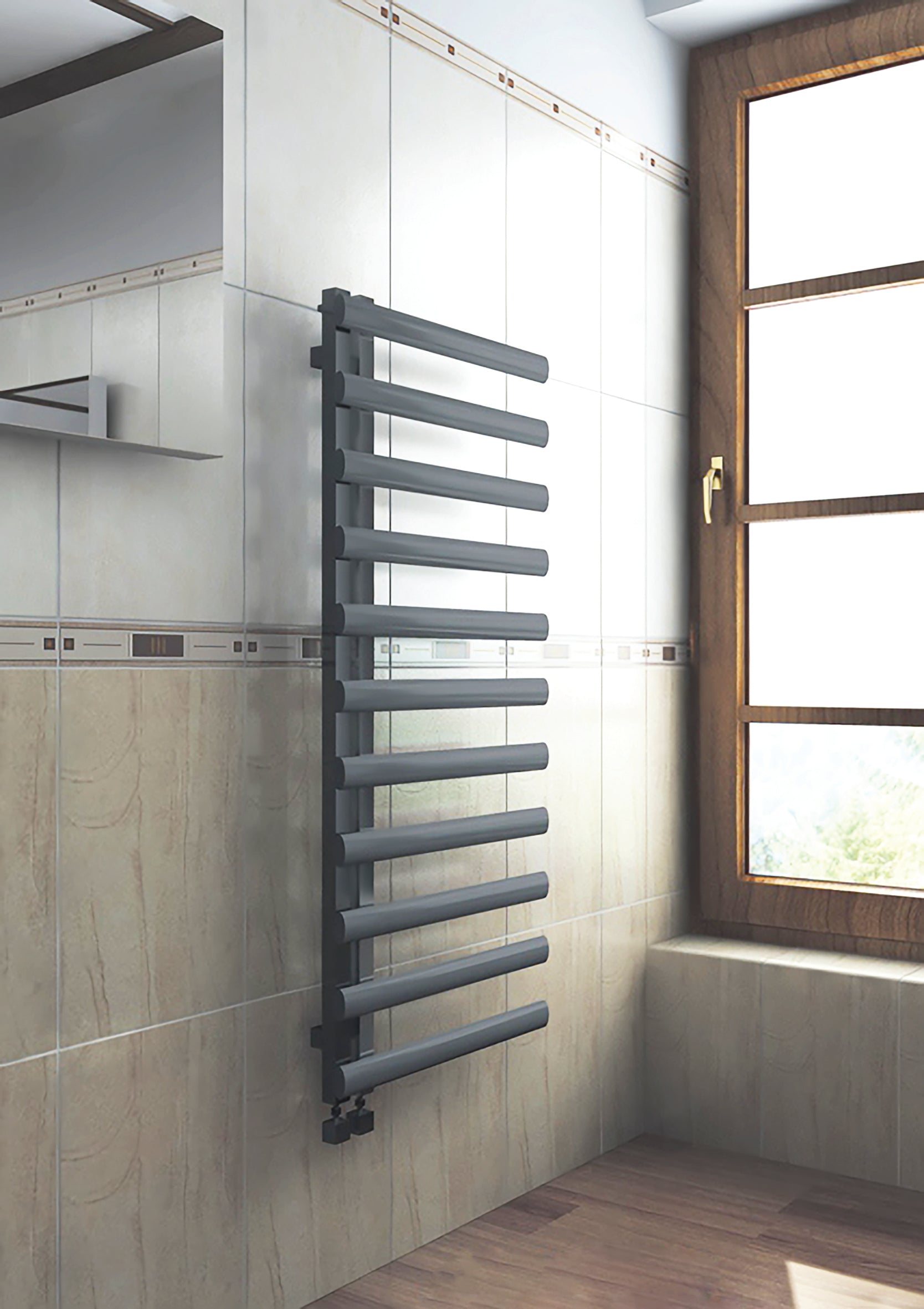 Oval Tube Designer Towel Rails