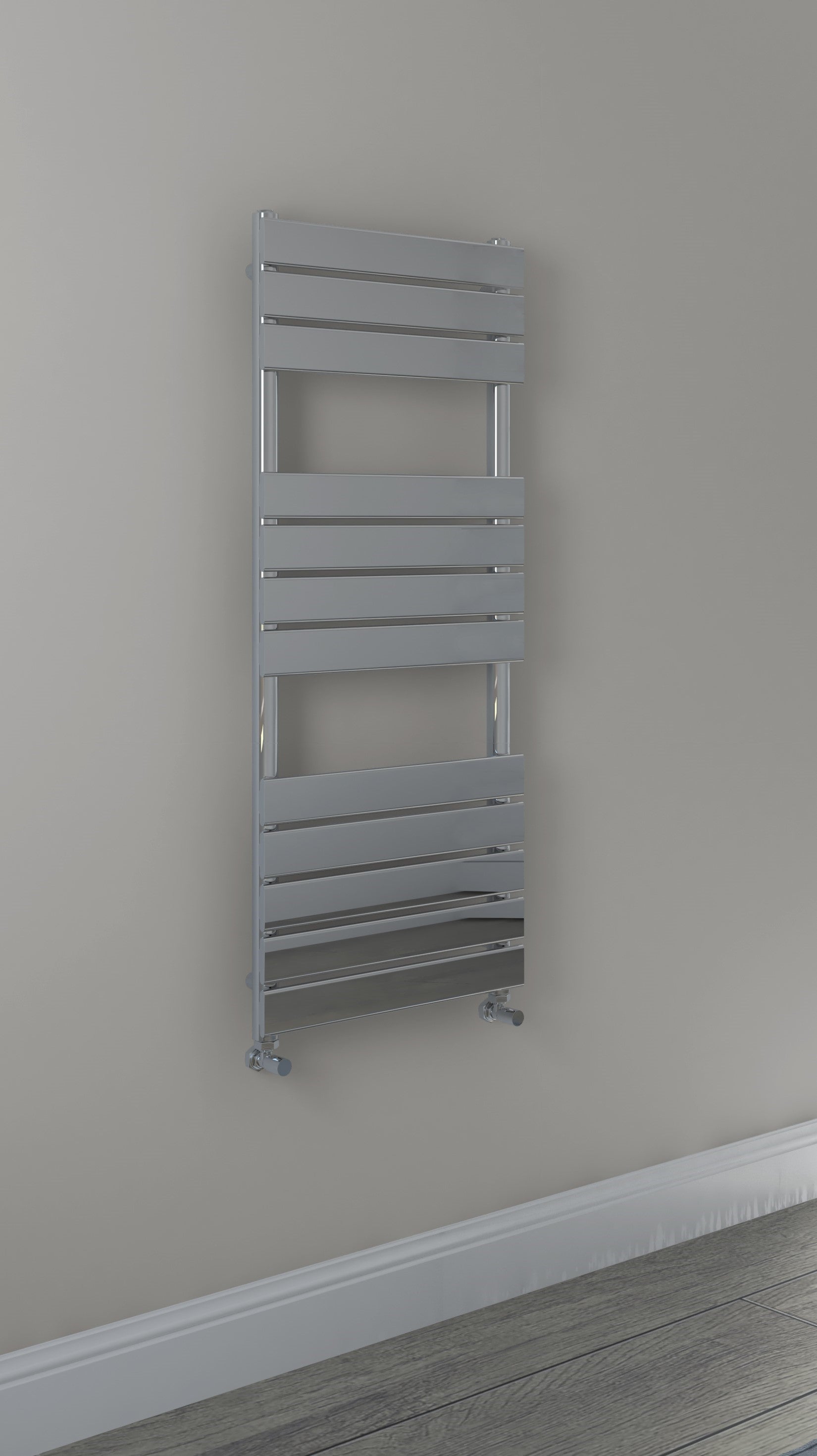 Stapler Chrome Towel Rail 800x500 BTU 1250