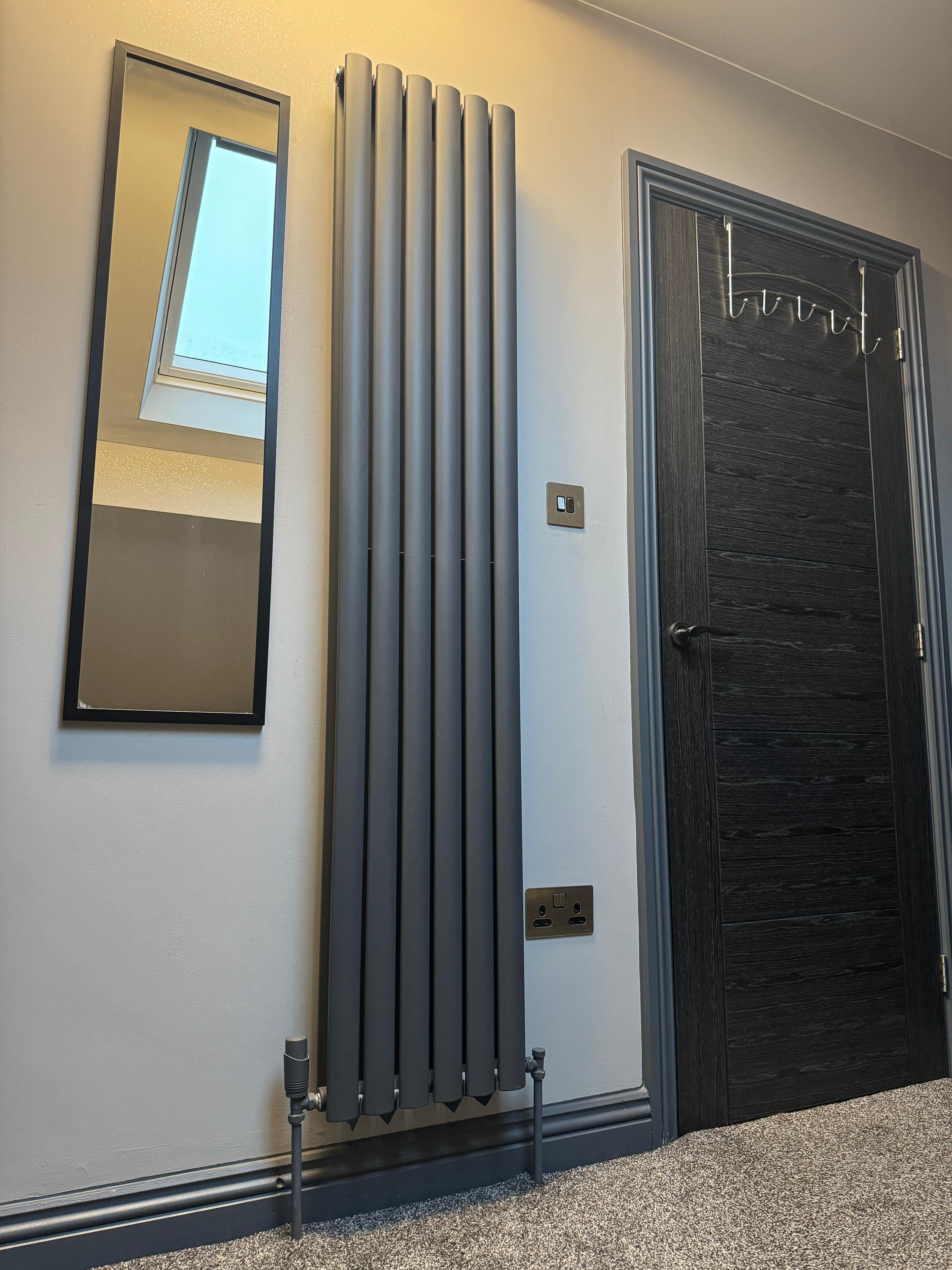 Ovalco Double Vertical Radiator 1800x354 BTU 5387