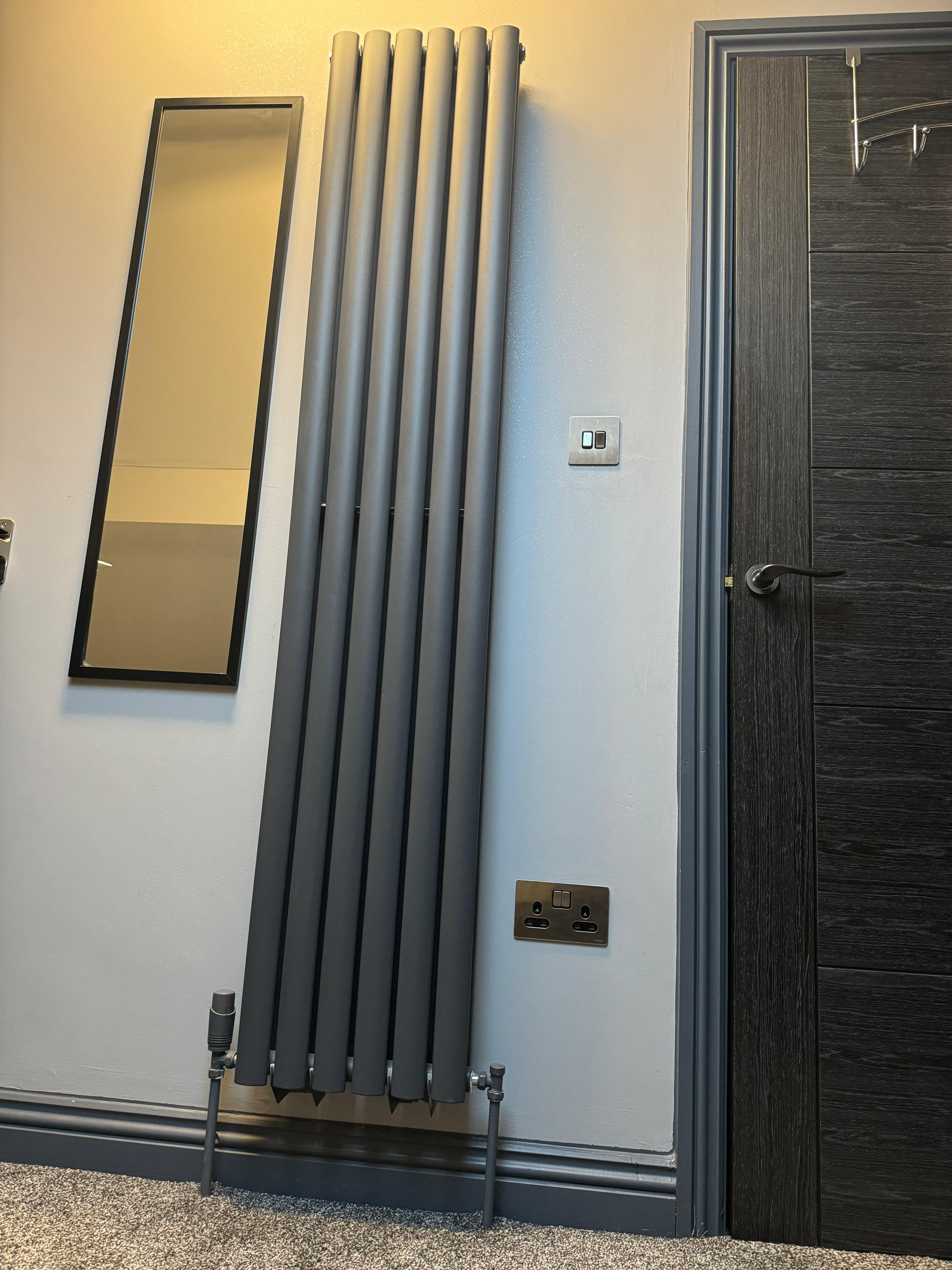 Ovalco Double Vertical Radiator 1800x354 BTU 5387