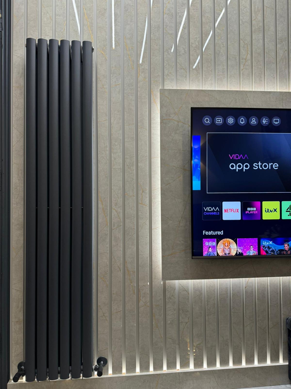 Ovalco Double Vertical Radiator 1800x354 BTU 5387