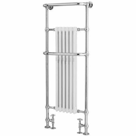 Chrome Hazel Towel Rail 1500x575x235 BTU 2534