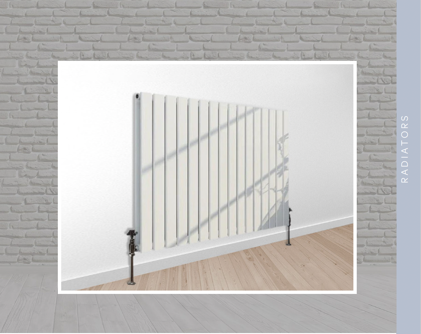 Flatco Double Horizontal 600x1600 BTU 10892