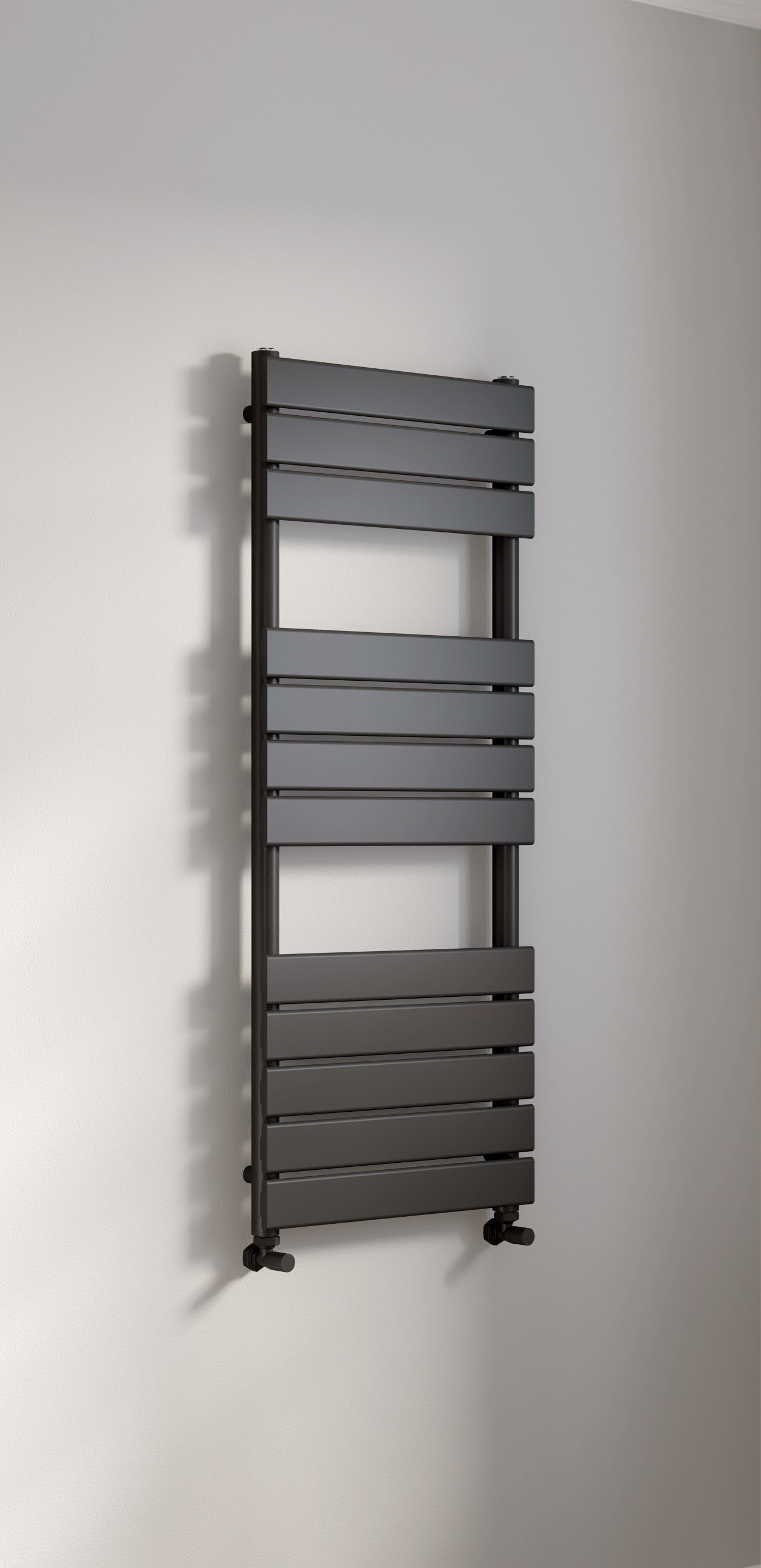 Stapler Anthracite Heated Towel Rail 1224x500 BTU 2801