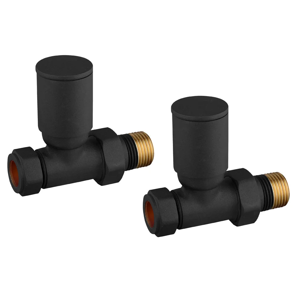 MODERN ANTHRACITE STRAIGHT VALVES