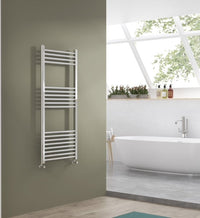Our Chrome Round Bar Towel Rail is the ideal choice to finish your bathroom in a modern finish. 