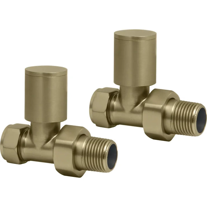MODERN ANTHRACITE STRAIGHT VALVES