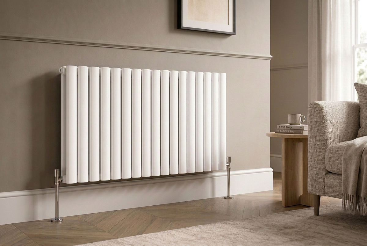 Horizontal Ovalco radiator with two fewer slats requested