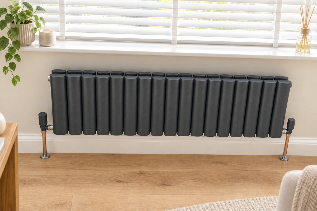 Ovalco radiator with rounded oval tubes